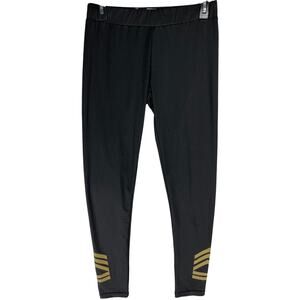 JS2 Leggings Women XL Black Pull On Pants Active Sports Gym Athleisure Yoga